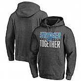 Men's Detroit Lions Heather Charcoal Stronger Together Pullover Hoodie,baseball caps,new era cap wholesale,wholesale hats